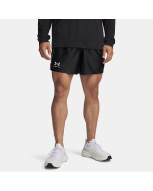Under Armour 96 Terrace 5" Shorts - Black