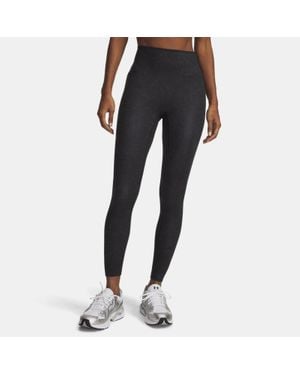 Under Armour Meridian Suede Effect Ankle Leggings - Black