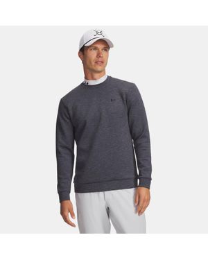 Under Armour Drive Midlayer Crew Midnight Midnight - Blue