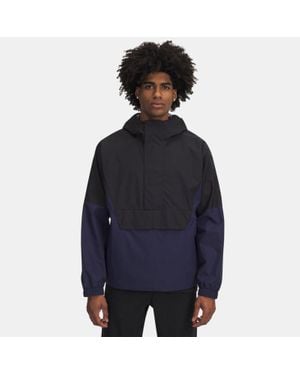 Under Armour Cloudstrike Anorak Jacket Midnight Reflective - Blue