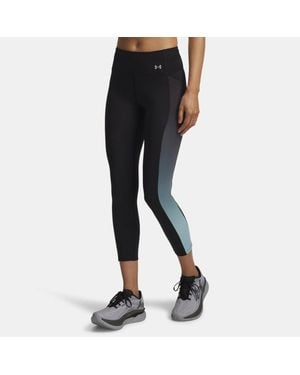 Under Armour Velociti Printed Ankle Tights Refresh Mint Reflective - Black