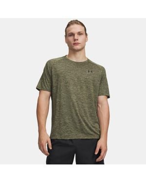 Under Armour Tech 2.0 1/2 Zip-up T-shirt , - Green