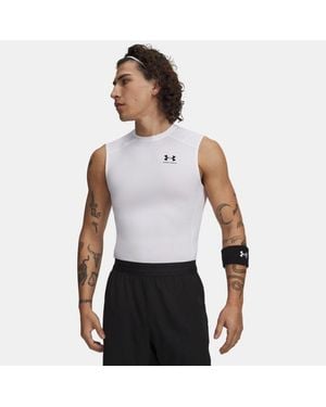Under Armour Heatgear Compression Sleeveless - White