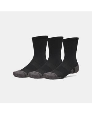 Under Armour Performance Tech 3-Pack Crew Socks Ultimate Ultimate Jet - Black