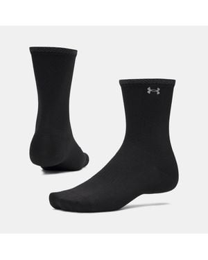 Under Armour Velociti Lite Crew Socks Ultimate Ultimate Reflective - Black