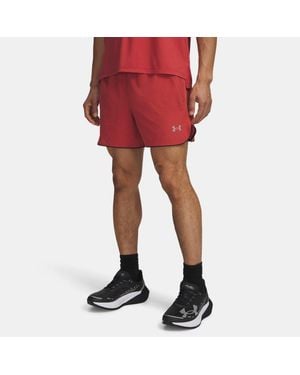 Under Armour Velociti Pro Vent Shorts Heritage Reflective - Red