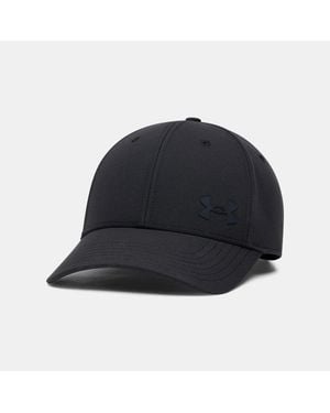 Under Armour Blitzing Low Storm Verstelbare Herenpet Zwart Anthracite - Blauw