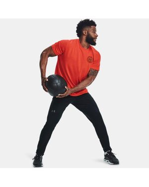 Under Armour Pantaloni Unstoppable Tapered Da Uomo Pitch Grigio - Nero