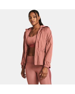 Under Armour Vanish Elite Woven Full-Zip Oversized Jacket Canyon / Canyon - Red