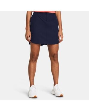 Under Armour Drive Woven Skort Midnight Midnight Halo - Blue