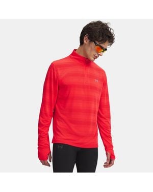 Under Armour Velociti ¼ Zip Racer Reflective - Red