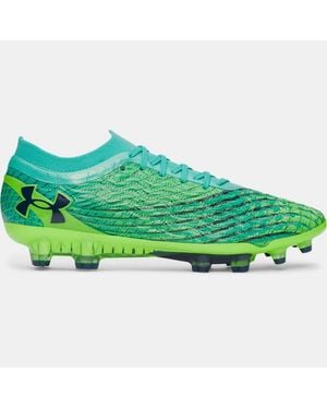Under Armour Scarpe Da Calcio Magnetico Elite 5 Fg Da Uomo Mode Hyper Academy - Verde
