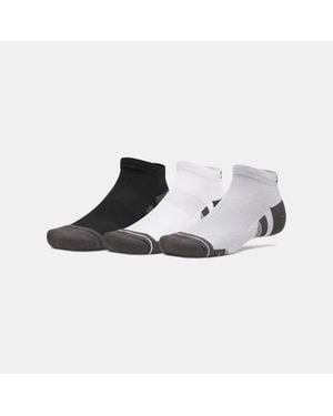 Under Armour Performance Tech Crew-Socken Im 3Er-Pack, Mod Weiß Jet - Grau
