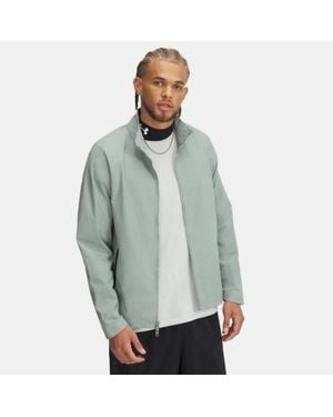 Under Armour Unstoppable Non-Hooded Full-Zip Silica - Green