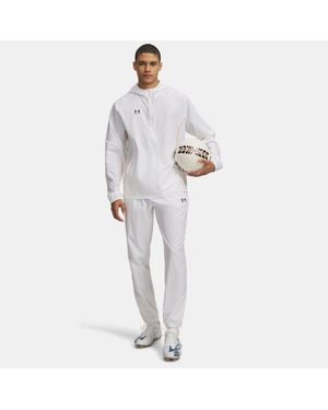 Under Armour Tuta Challenger Pro Da Uomo Midnight Blu Marino - Bianco