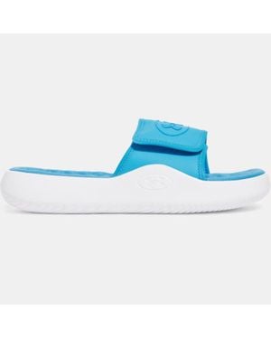 Under Armour Chanclas Ignite Pro 8 Para Hombre Ether Blanco Electric - Azul