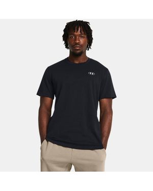 Under Armour Heavyweight Left Chest Patch Short Sleeve - Black