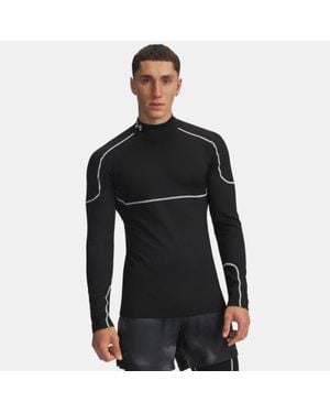 Under Armour Cold Weather Grid Long Sleeve Mock - Black