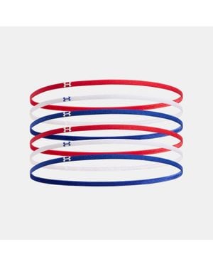 Under Armour S Mini Elastics 6 Pack, - Red