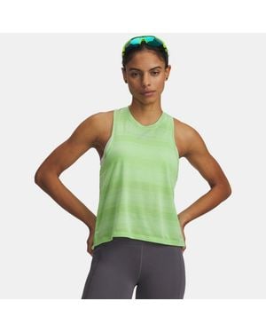 Under Armour Velociti Singlet Lumos Lime Reflective - Green