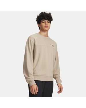 Under Armour Rival Lightweight Crew City Khaki - Natural