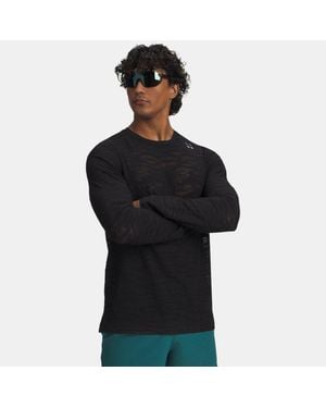 Under Armour Maglia A Maniche Lunghe Halo Jacqrd Da Uomo Ultimate Ultimate Riflettente - Nero