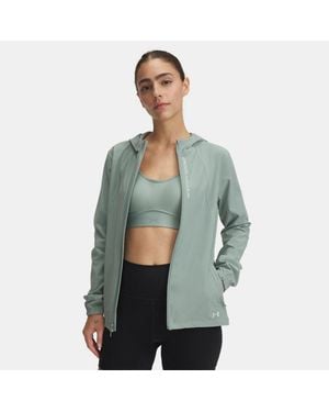 Under Armour Outrun The Storm Jacket High Vis Reflective - Green