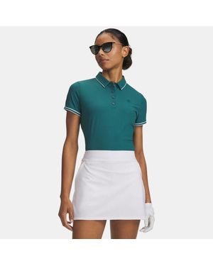 Under Armour Drive Chill Short Sleeve Polo Rack Rack - Green