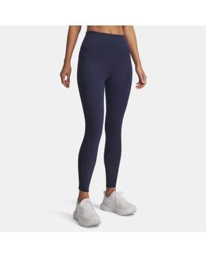 Under Armour Launch Elite Ankle Tights Washed Reflective - Blue