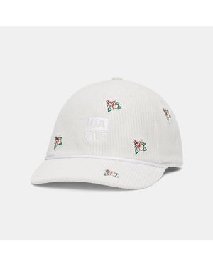 Under Armour Gorra Ajustable Drive Mid Corduroy Para Hombre Summit - Blanco