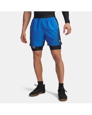 Under Armour Shorts Vanish Graphic Da 15 Cm (6" Da Uomo Atlantis Nero Nero - Blu