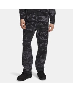 Under Armour Unstoppable Fleece Camo Trousers - Black