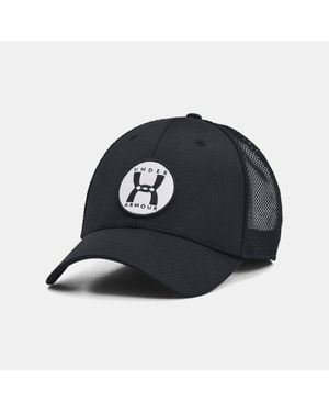 Under Armour Blitzing Trucker Hat, - Black