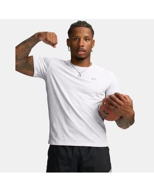 Under Armour The Bouncy Tee Short Sleeve - White