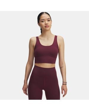 Under Armour Meridian Fitted Crop Tank Dark Dark - Purple