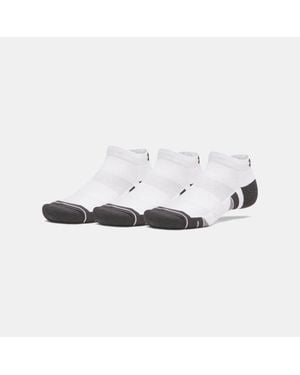 Under Armour Performance Tech 3-Pack Low Socks Jet - White