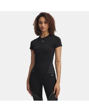 Under Armour Vanish Seamless Short Sleeve Steel Steel - Black