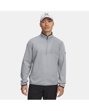 Under Armour Drive Sweaterfleece ½ Zip Steel Mod Steel - Grey