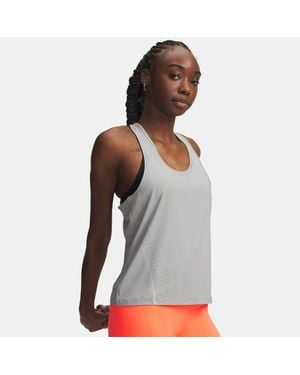 Under Armour Velociti Pro Tank Titanium Reflective - Grey
