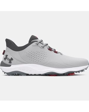 Under Armour Scarpe Da Golf Drive Pro Wide Da Uomo Metallico Gun Metal - Nero