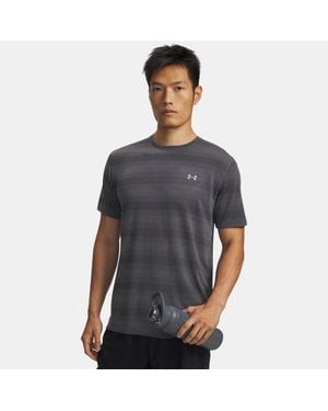 Under Armour Velociti Short Sleeve Castlerock Reflective - Grey