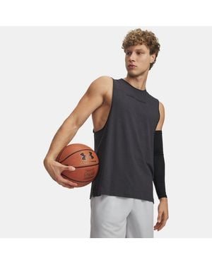 Under Armour Hoops Training Tank Anthracite - Grey
