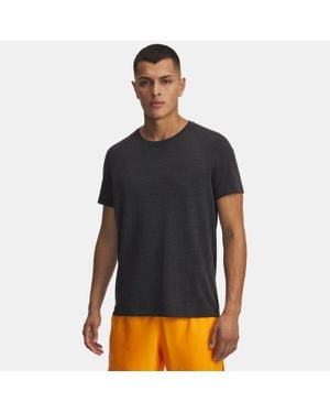 Under Armour Trail Run Wool Short Sleeve Reflective - Black