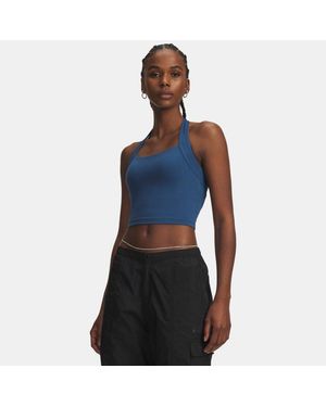 Under Armour Meridian Halter Tank Wham Wham - Blue