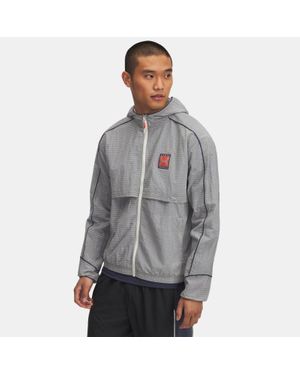 Under Armour Giacca Run 96 Da Uomo Quartz Quartz Quartz - Grigio
