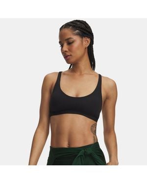 Under Armour Effortless Low Sports Bra Ultimate Castlerock - Black
