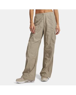 Under Armour Unstoppable Woven Utility Trousers Timberwolf Taupe Taupe Dusk - Brown