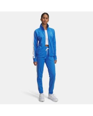 Under Armour Tricot Tracksuit Atlantis - Blue