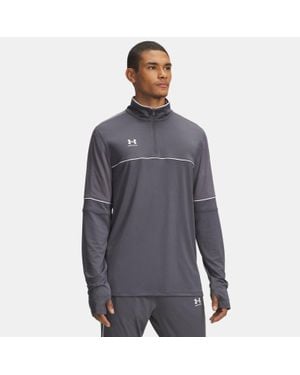 Under Armour Challenger Training ¼ Zip Castlerock - Grey