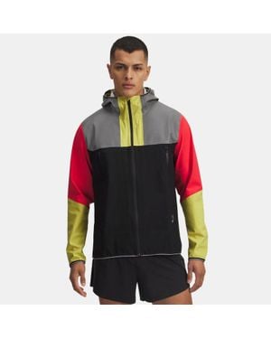 Under Armour Veste Halo Run Pour Homme Racer Rouge Réfléchissant